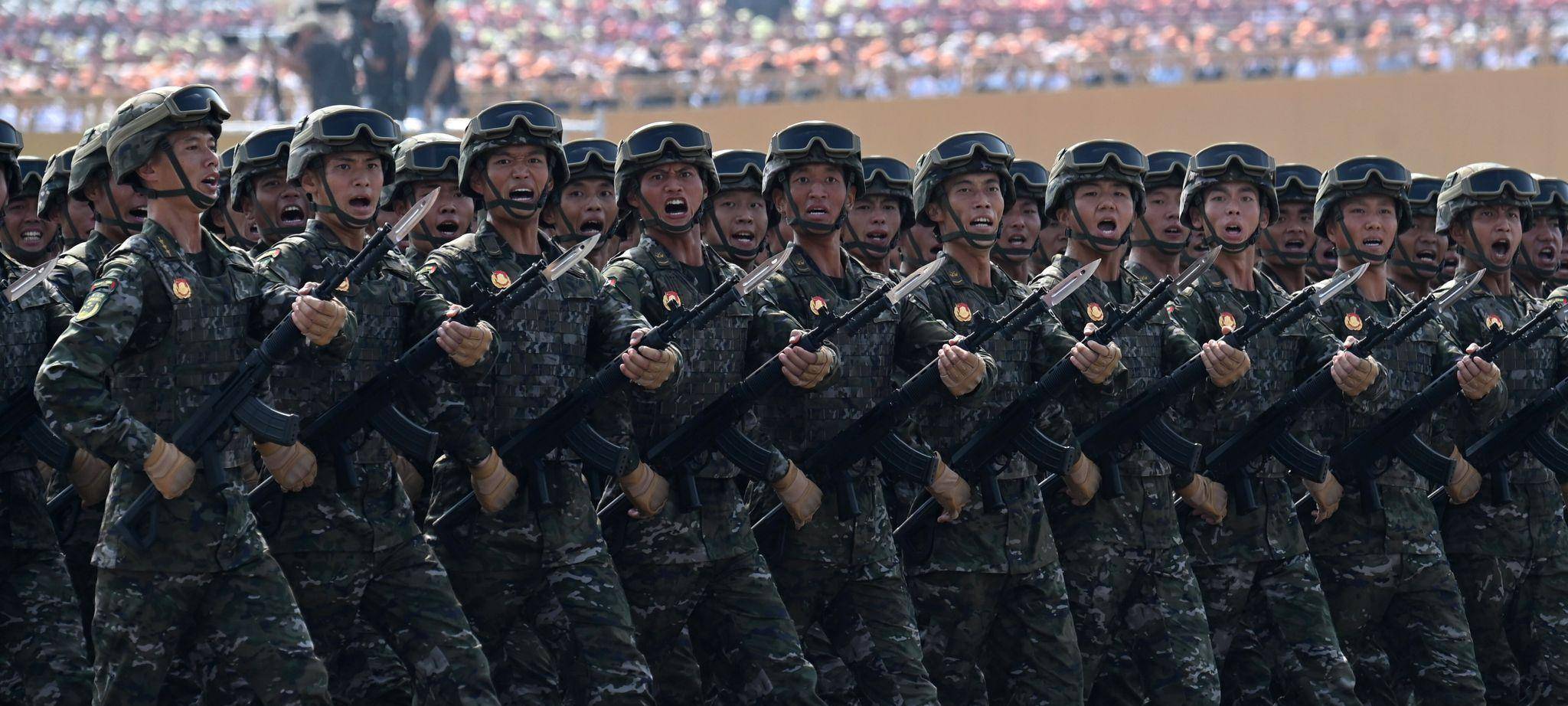 Militärparade in Peking