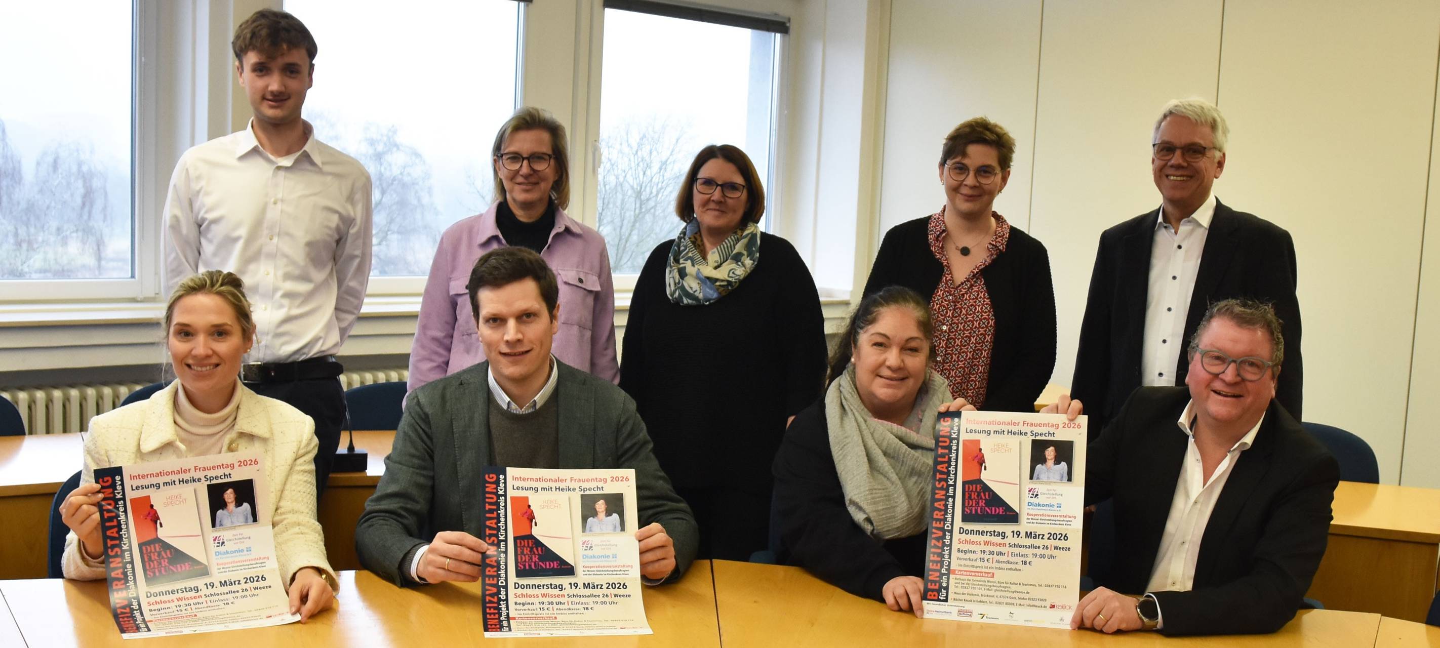 Lesung zum Weltfrauentag in Weeze am 19. März 2026