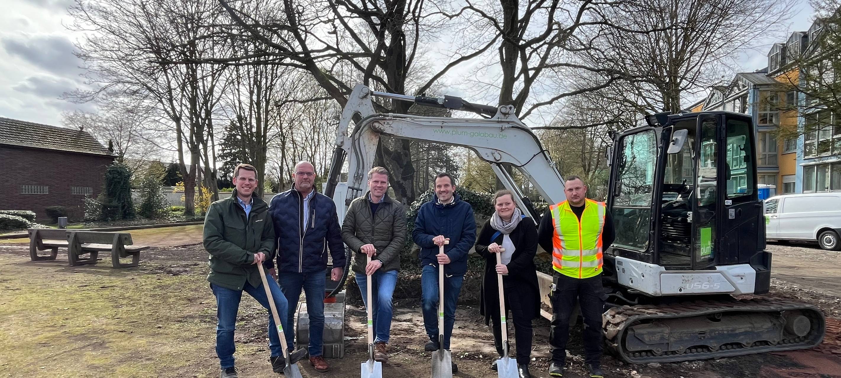 Straelen: Startschuss für Neugestaltung des Stadtgartens