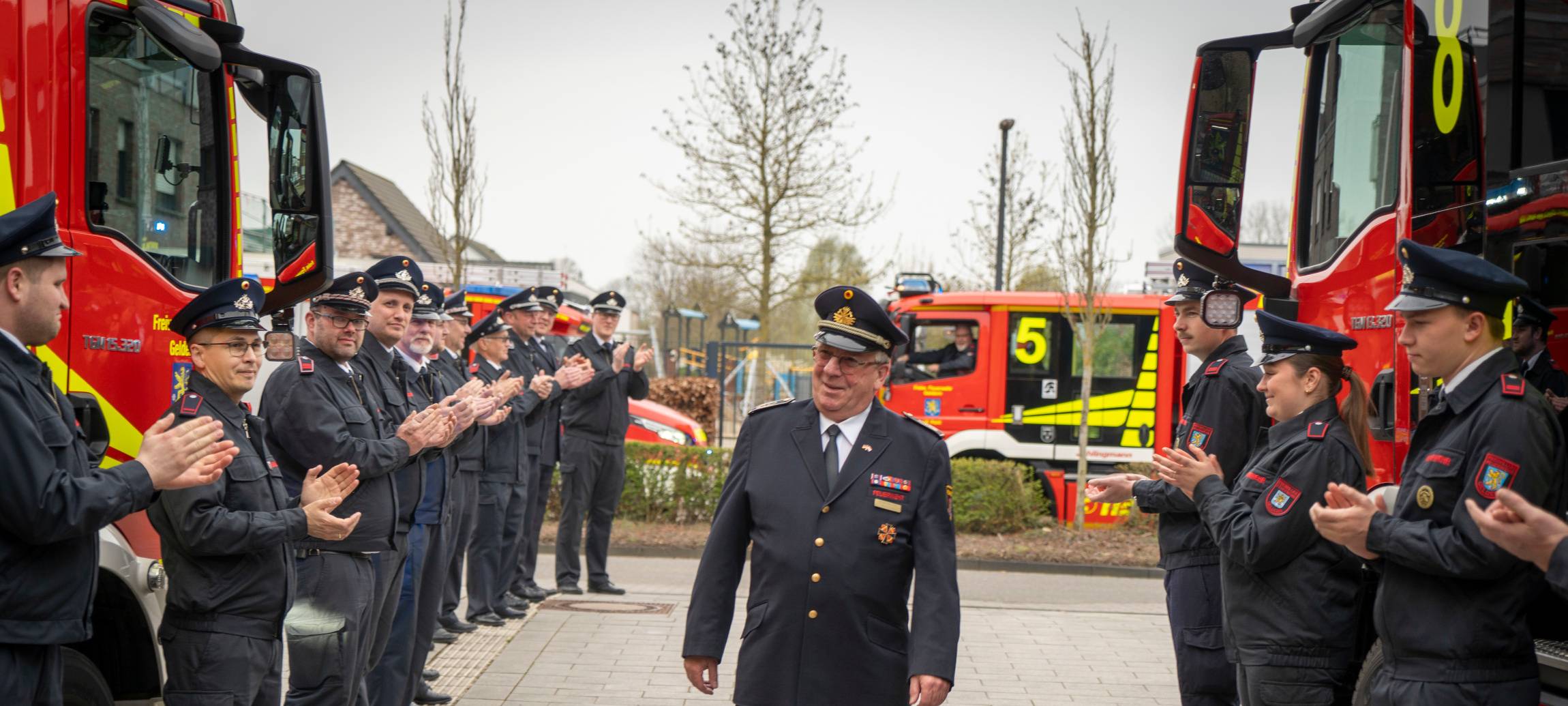 Kreis Kleve: Kreisbrandmeister Gilles verabschiedet