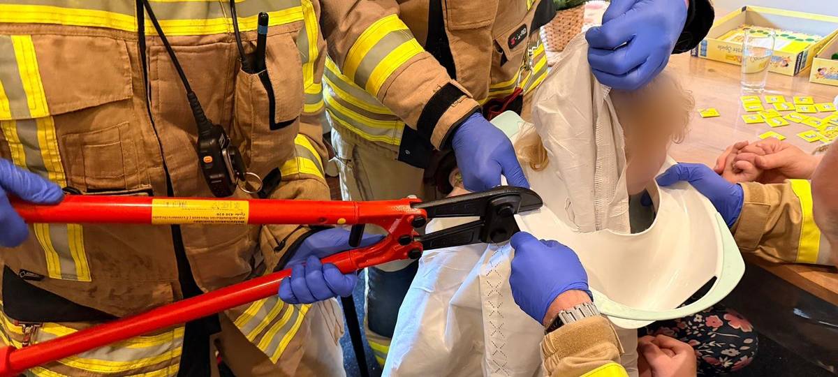Rheurdt: Kind in Toilettensitz eingeklemmt