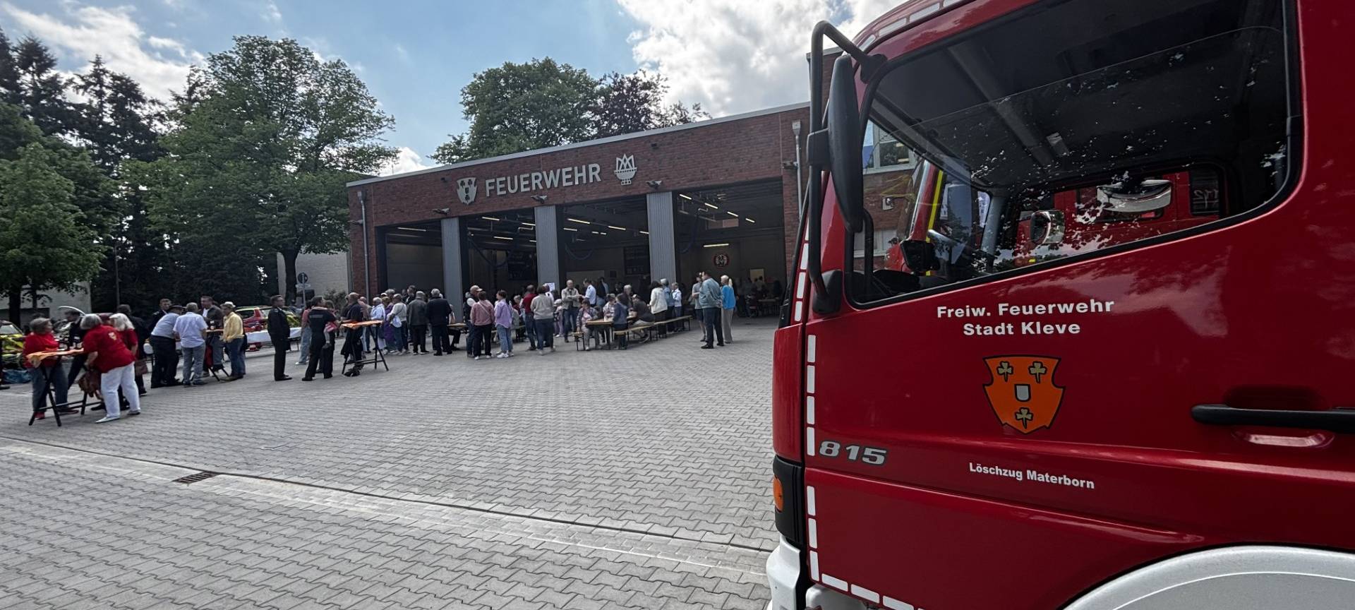 Kleve: Feuerwehrgerätehaus in Materborn fertiggestellt