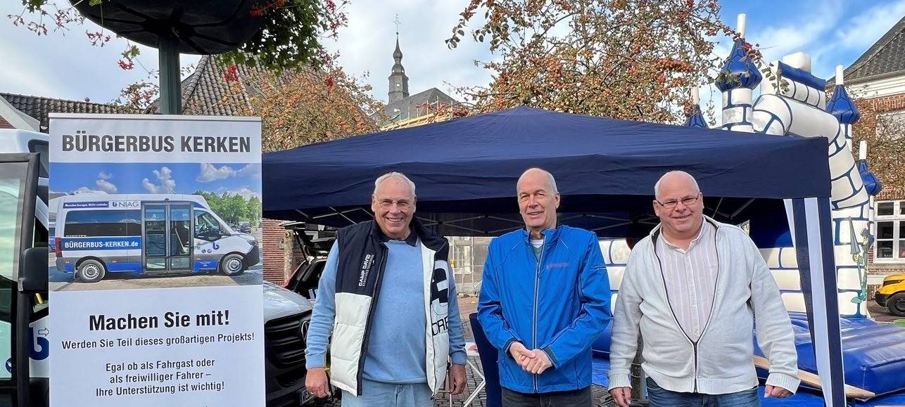 Kerken: Bürgerbus-Projekt wartet auf neue Kosten