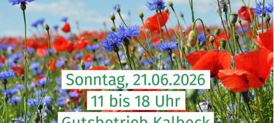 Gutsbetrieb von Schloss Kalbeck feiert 700 Jahre am 21.6.2026