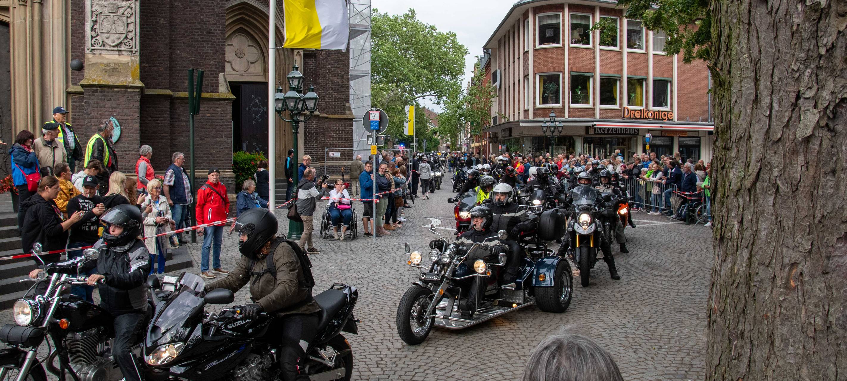 Biker-Wallfahrt in Kevelaer am 4.7.2026