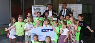 Neuer Klimafreundlicher Schulhof in Kleve-Reichswalde