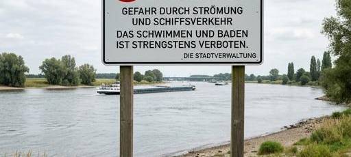 Niederrhein: Hitzewelle führt zu Verstößen gegen Badeverbot