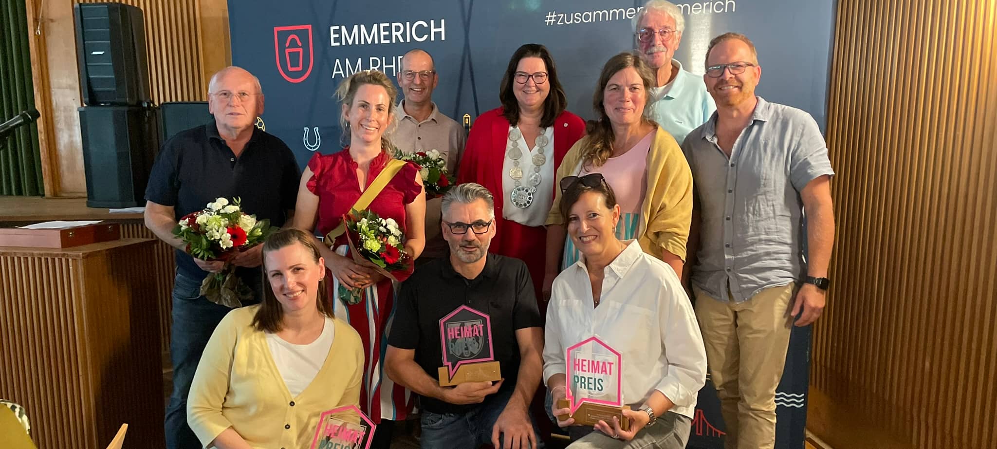 Emmerich: Heimatpreis an 3 Vereine verliehen