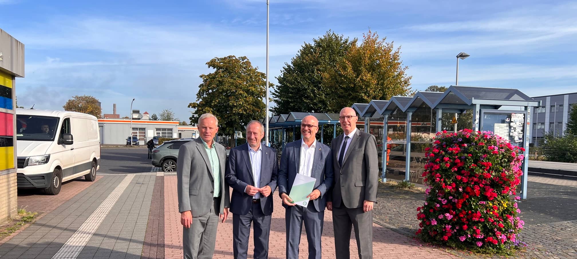 Rad-Station am Bahnhof Goch wird mit Fördergeldern umfangreich aufgehübscht