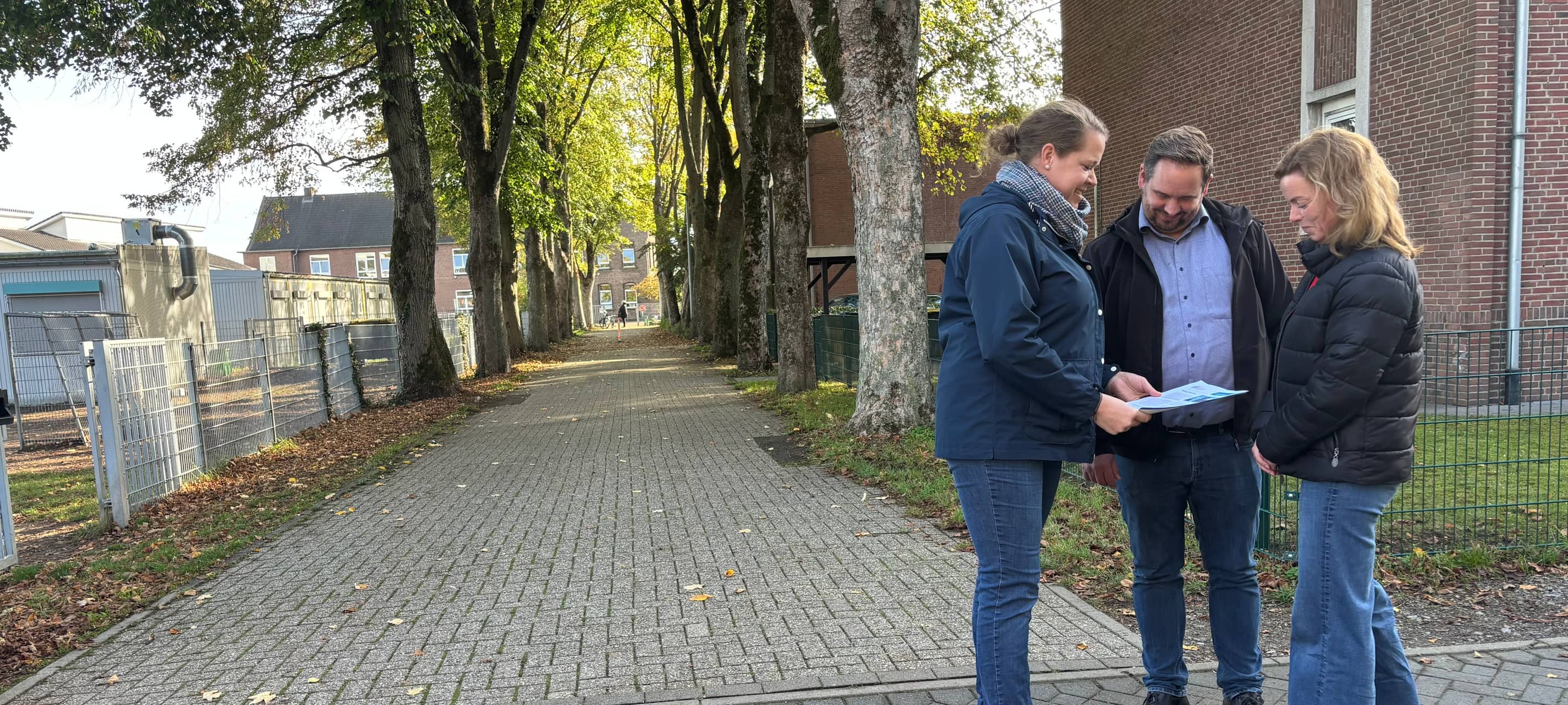 Erste "Schulstraße" in Emmerich
