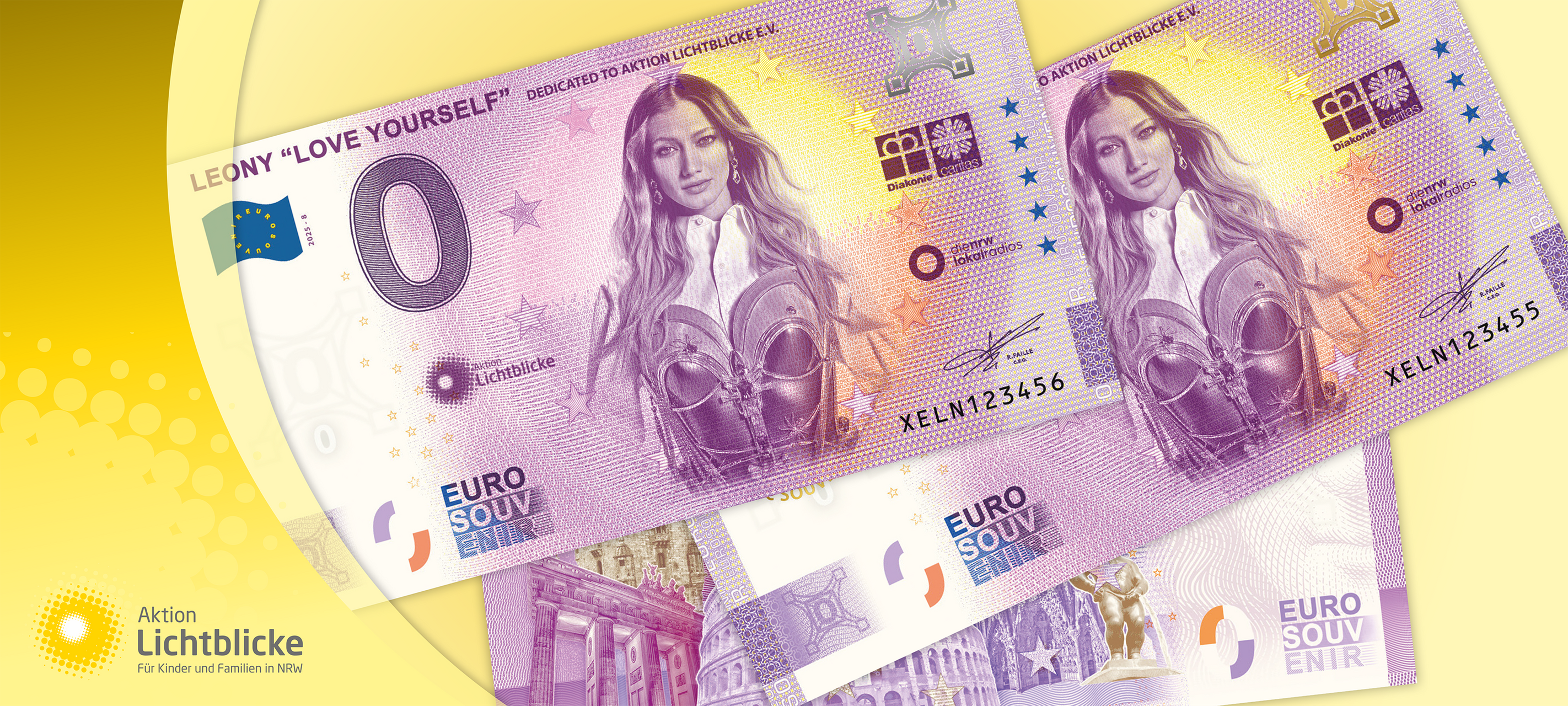 Leonys 0-Euro-Schein