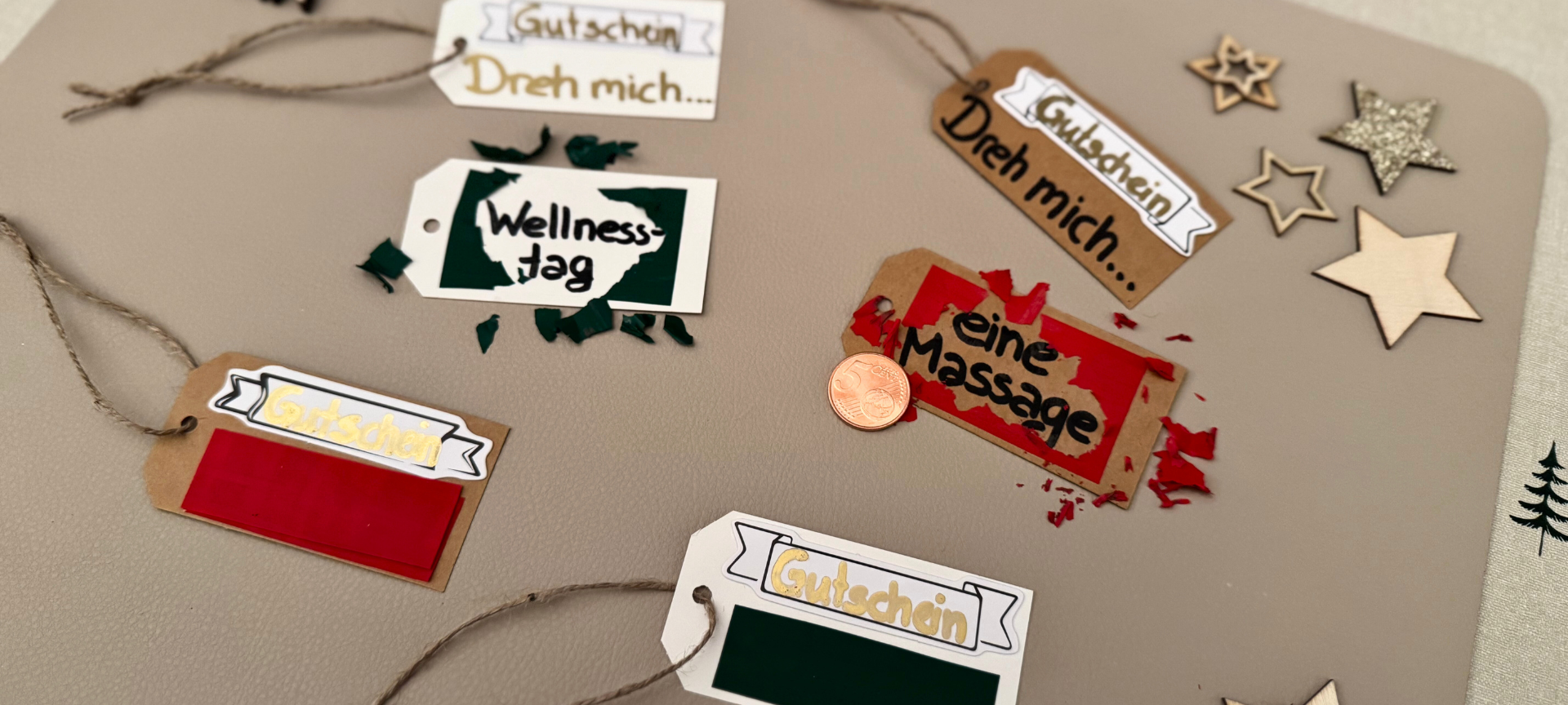 Last-Minute-Weihnachtsgeschenk: Rubbellose