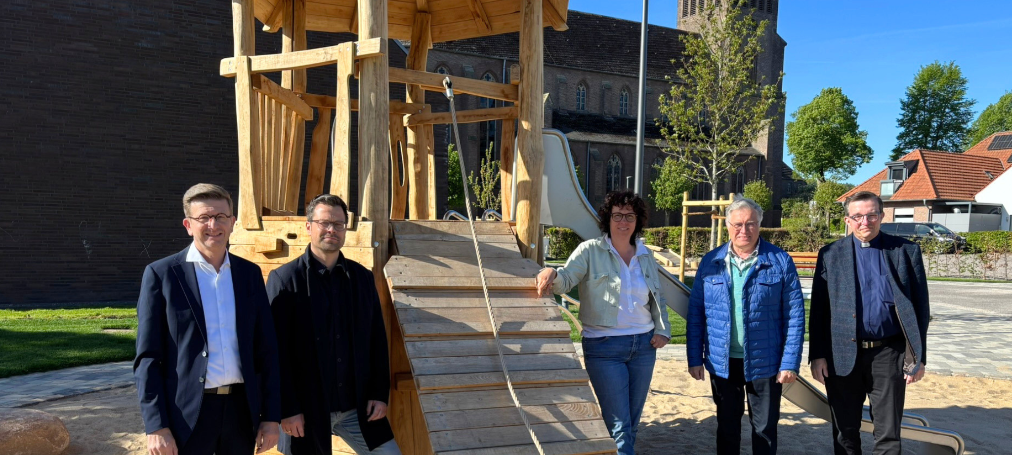 Kranenburg: Dorferlebnisplatz eröffnet